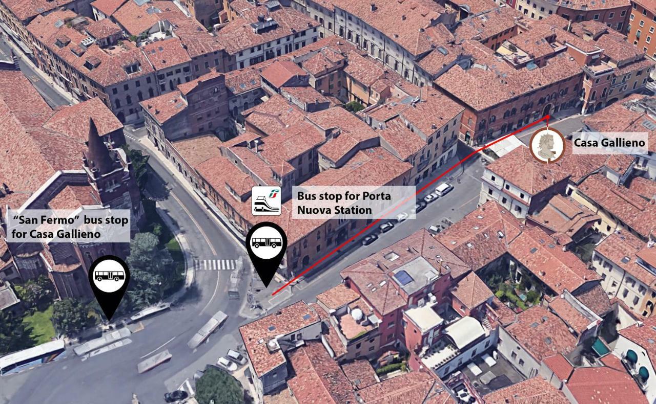 Casa Gallieno nel cuore di Verona Esterno foto